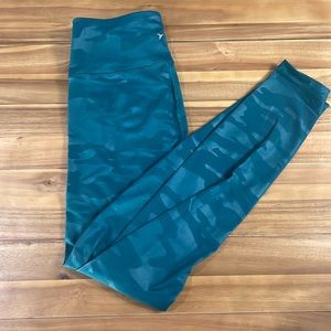 Teal camo old navy active leggings